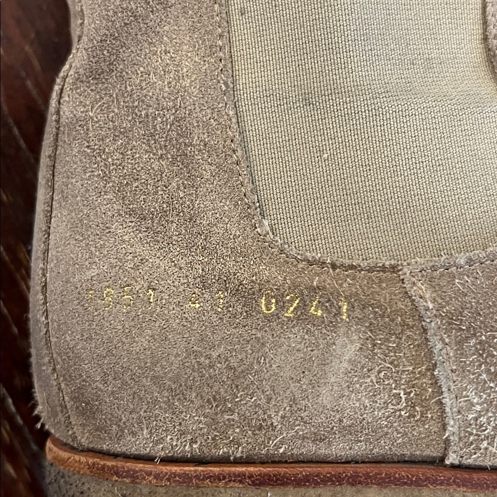 Common Projects Suede Chelsea Boots - Picture 12 of 16